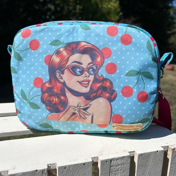 Crossbody Bag - Pop Art Style