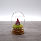 small glass wisp keepsake figure