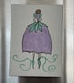 Purple Dancer Fridge Magnet - Image 4