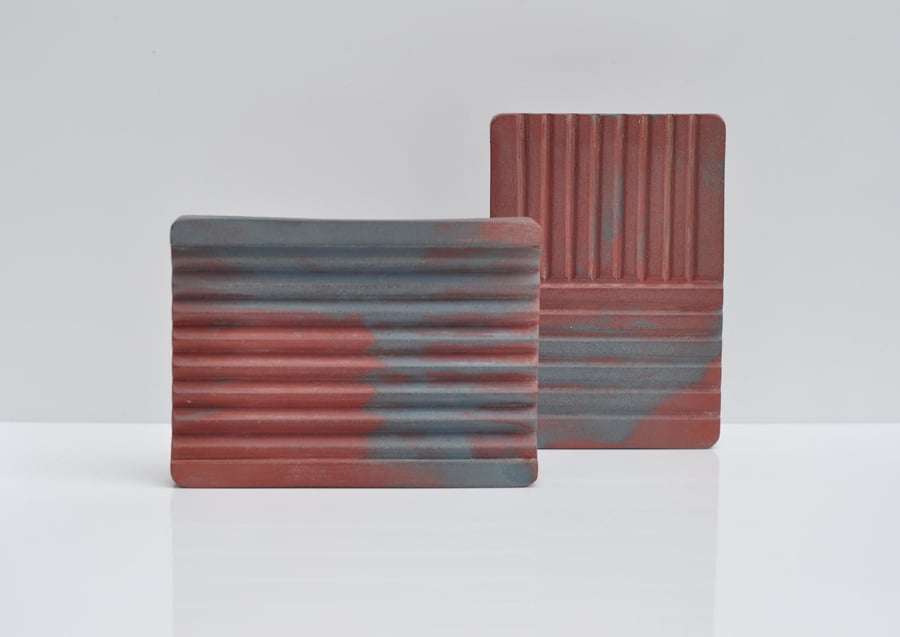 Concrete Soap Dish Handmade Cement Soap Tray Grey Rectangular Bathroom Soap Hold