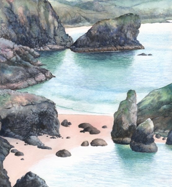 Kynance Cove - ORIGINAL PAINTING