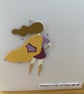 Handmade 'Thanks for Lifting Me Up' Card – With Movable Legs - Image 3