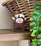 Chocolate Fudge Cake Brownie Art Doll - Image 1