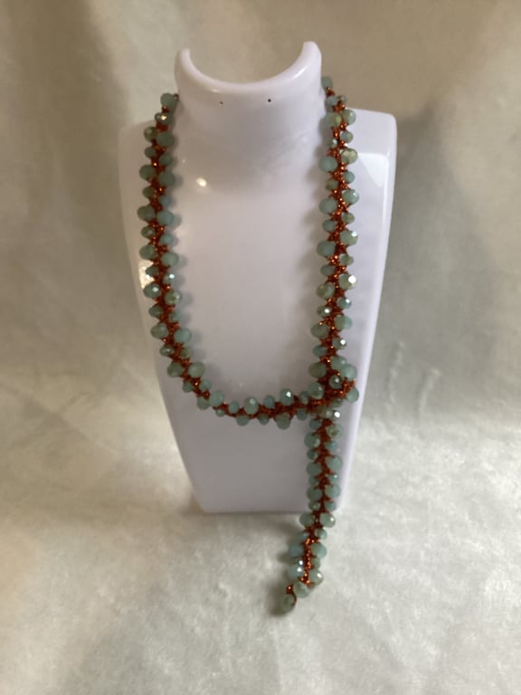 Choker, crochet choker, necklace 