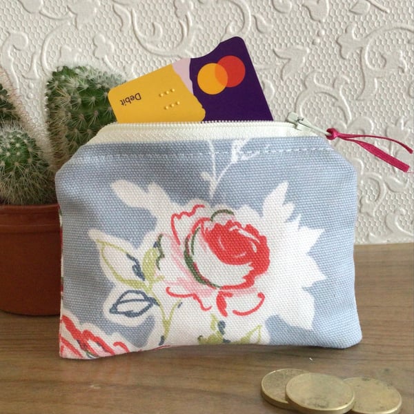 Rose print purse hotsell