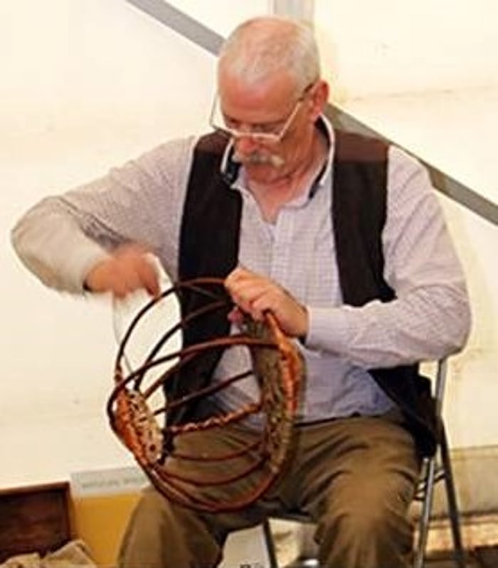 Willow Baskets - By Geoff Travers