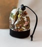 Desert Island Dog Treat Pouch - Handmade Training Bag, Wipe Clean Lining
