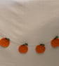 Handmade crochet pumpkin bunting  - Image 3
