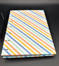 Candy stripe A5 Coptic stitch notebook journal - Image 2