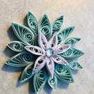 Christmas quilled decorations 