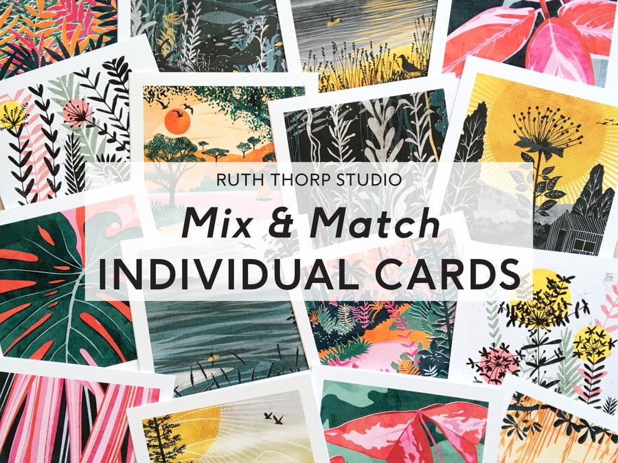 Individual Cards: Mix & Match Designs