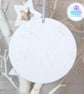 Owl mixed media hanging decoration. Owl ornament. Owl decoration. - Image 5