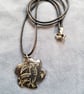 Hand Crafted Turkish Black stone Unisex Pendant