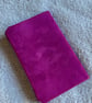 A6: Softcover Purple Suede Leatherbound Notebook 30 lined pages - Image 5