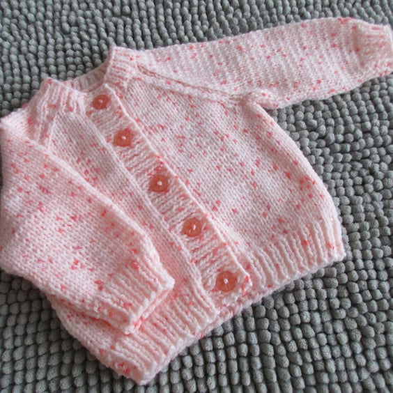 16" Round Neck Baby Cardigan  