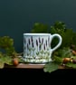Lavender Country Mug - Hand Painted - Image 1