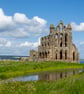 Whitby Abbey reflected print - Image 1