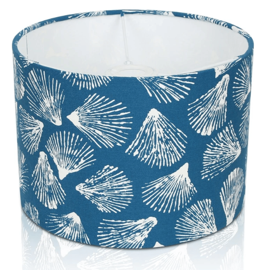 Sandbanks Sea shells Ocean blue Lampshade For  Ceiling or Table Lamp Use
