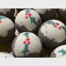 Christmas pudding Bath bomb