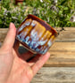 Handmade Retro Brown Ceramic Cups - Handleless Stoneware Coffee Mug (200ml, 7oz) - Image 4