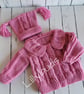 Knitting pattern for Adventure Awaits child's cardigan 