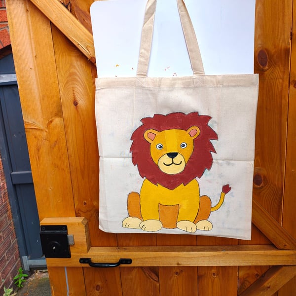 Hand painted tote bags 