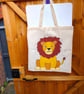 Hand painted tote bags 