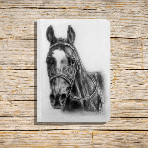 Horse Notebook, Horses Notebook, Lined Paper, Notebook, Horse, Journal, Pony, A6