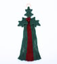 Macrame Holly wall Hanging, Christmas wall hanging, - Image 2