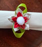 Set of six Christmas napkin rings and holders. - Image 3