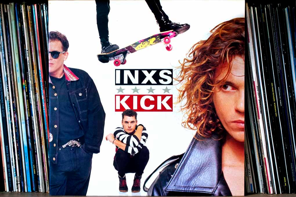 INXS Kick LP Album Front Cover Photograph Print