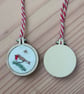 Tiny Embroidery Hoop Christmas Hanging Decoration  - Image 3