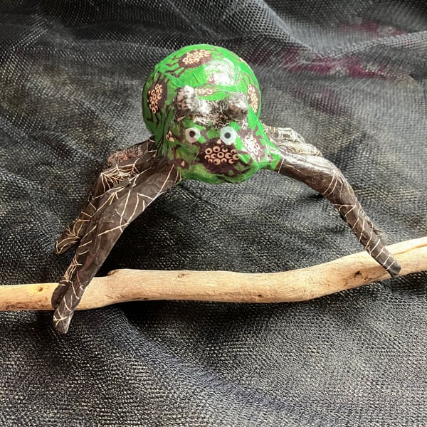 Funky decopatched spider 