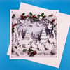 Christmas Card, Handmade, Large, Parents, Husband, Wife, Sister, Brother