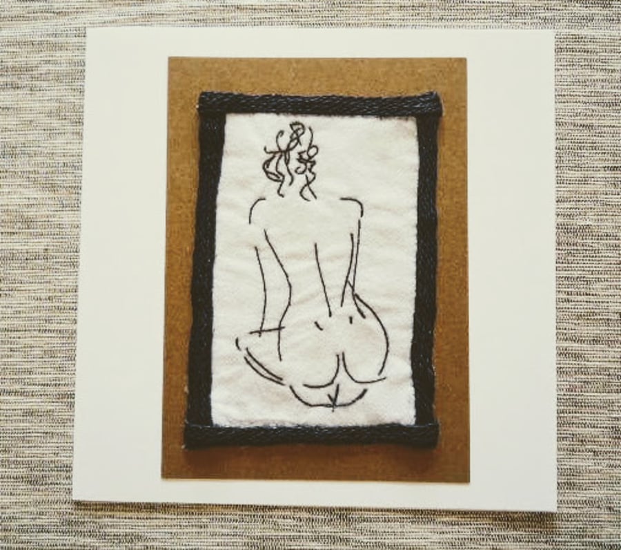 'The Pose'  Art Card