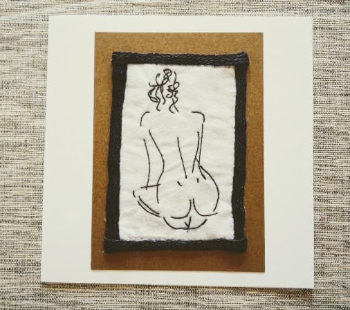 'The Pose'  Art Card