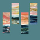 NEW Seascape Bookmark Set 2