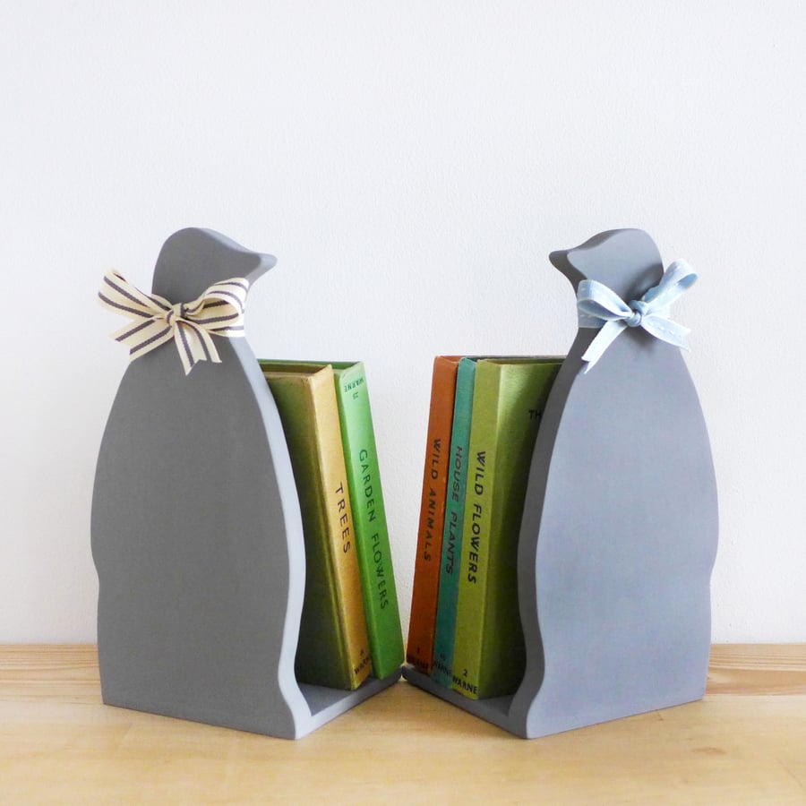 Pair Of Little Penguin Bookends 