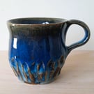 Floating Blue Mug