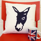 Blue Donkey Cushion