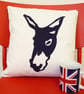 Blue Donkey Cushion - Image 1
