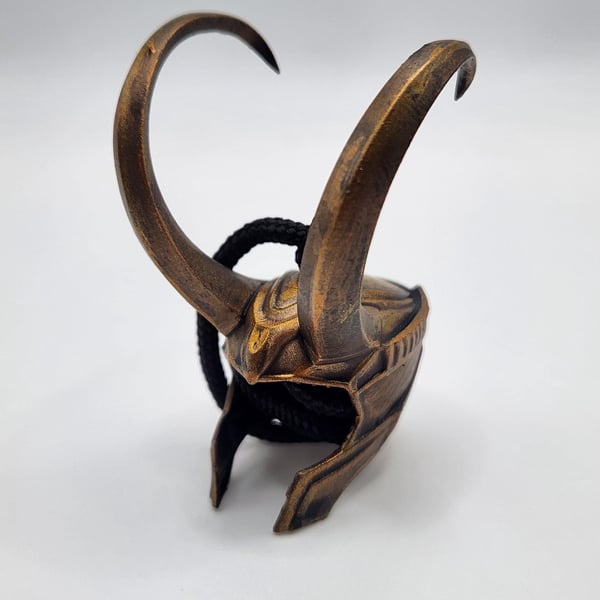 Car Accessory Loki's Helmet Rear view mirror charm Car Interior Decoration Gift 