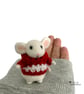 Mouse, Alfie, needle felted by Lily Lily Handmade - Image 1