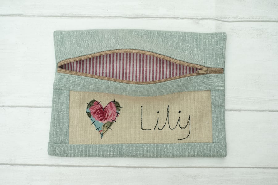 Personalised Pencil Case - LILY