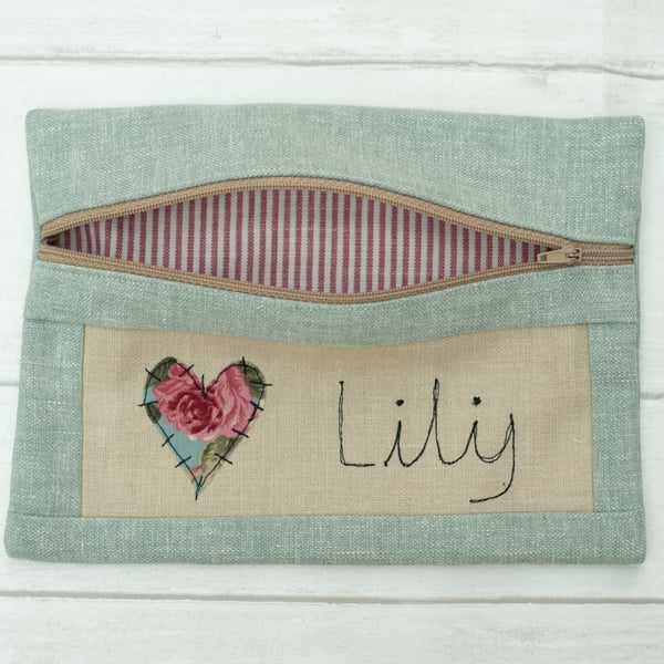 Personalised Pencil Case - LILY