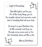 Light of Friendship Christmas Tree Decoration - Light Bulb Ornament - Image 4