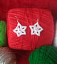 Christmas star earrings, Crochet jewellery, Crochet earrings, Christmas earrings - Image 4