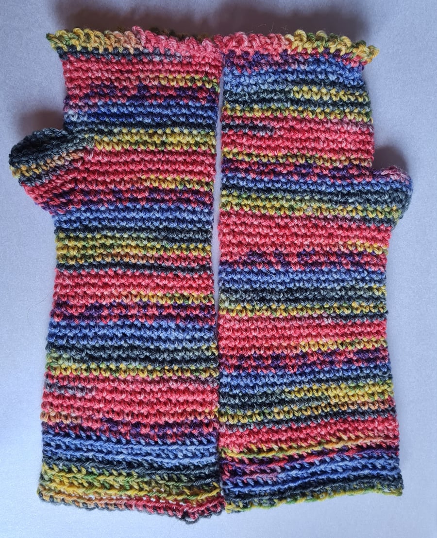 Hand Crocheted Mittens