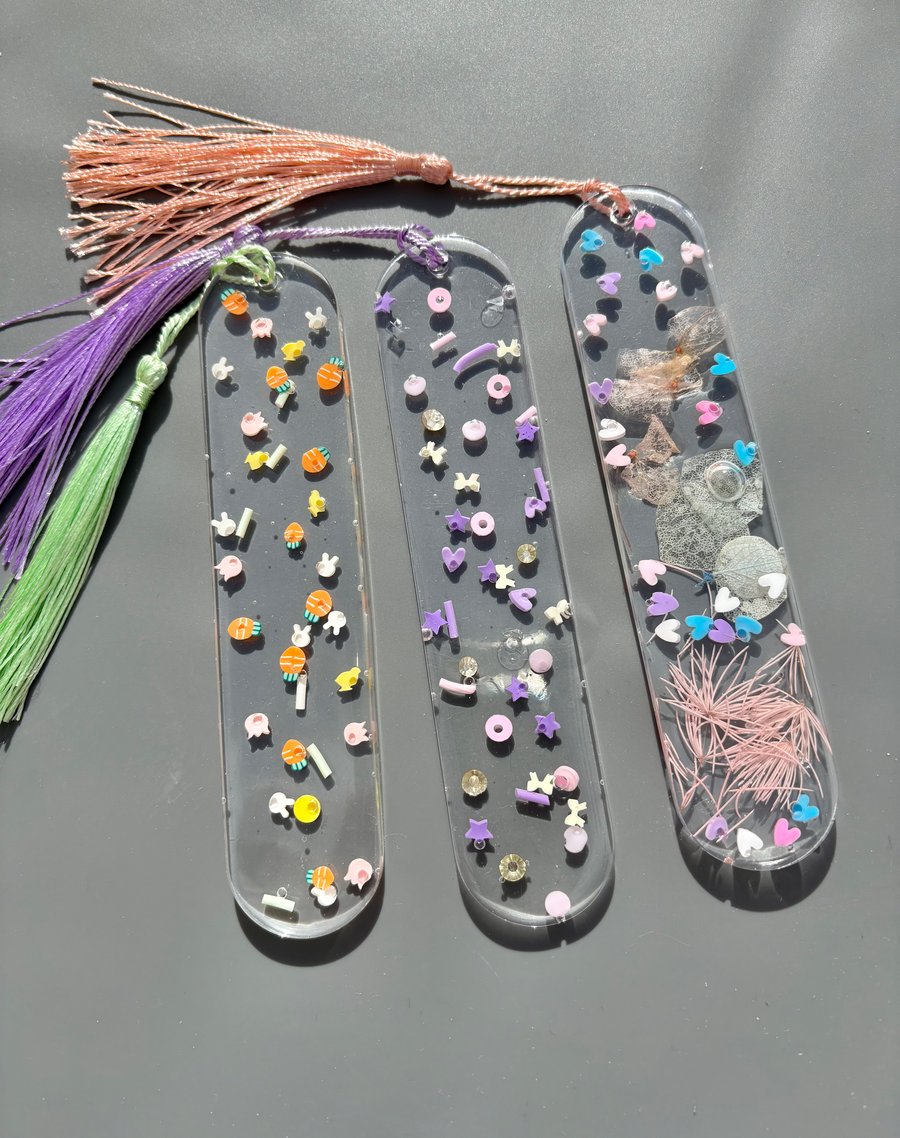 Resin Bookmark - 
