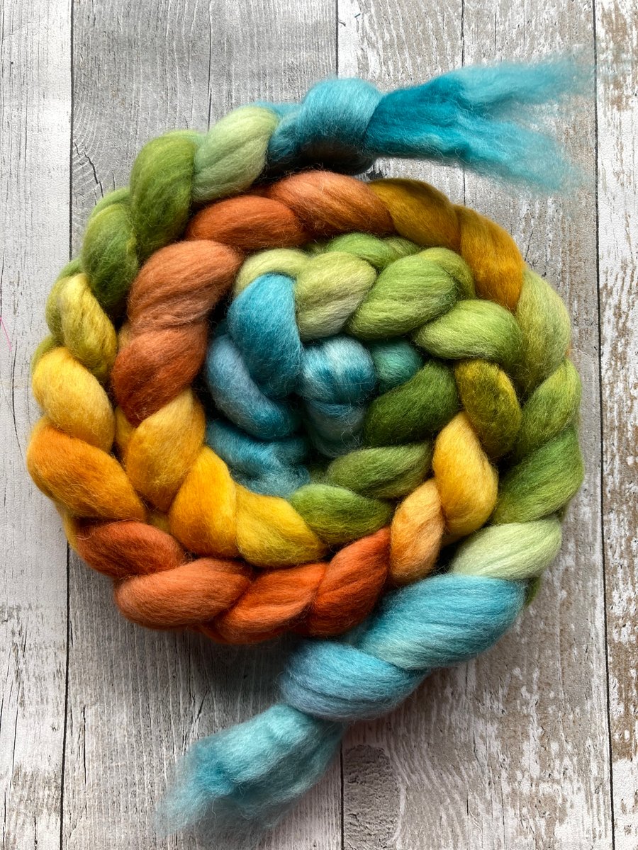 Falkland Spinning fibre 100g Summers fade